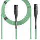 Mophead 15 Foot 4.5m XLR Extension Braided Cable Green