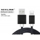 8 Pin USB 1m Metal Braided Cord Data Sync Cable for iPhone