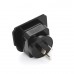 Safety approved Travel Power Plug NZ Adapter Most of USA ASIA EUROPE to NZ Black