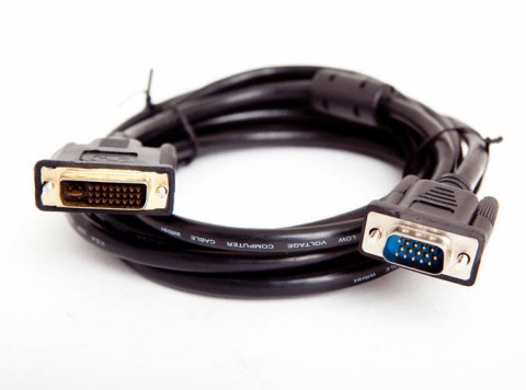 DVI To VGA Cable - Premium Quality Gold Plated 5m