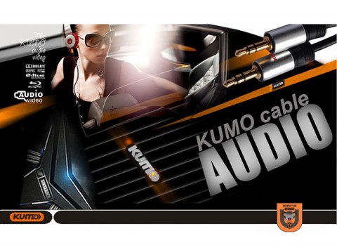 Kumo Elite Series 3.5mm male female extension lead