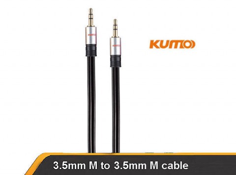 Kumo Elite Series Installer grade  3.5mm male 5m cable for iphone smartphone etc