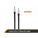 Kumo Elite Series Installer grade 3.5mm male - male headphone audio cable - 3m