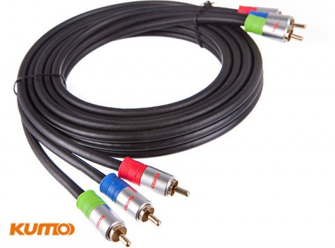 2m Kumo Elite Series Component Video Cable