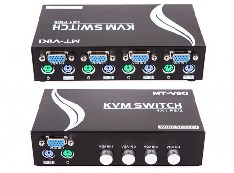 4 Port Kvm Switch Manual Controller *Clearance*