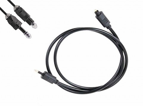 Toslink to Mini Toslink 1m Optical cable