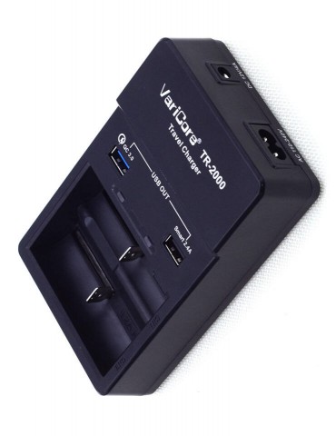 VariCore Battery Charger and Quick Charge 3.0 for 18650 26650 AA AAA etc