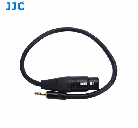 JJC Cable Adapter with 3.5mm XLR plug to 3.5mm